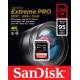 Карта пам'яті SanDisk 256 ГБ SDXC C10 UHS-I U3 R95 МБ/с 4K Extreme Pro